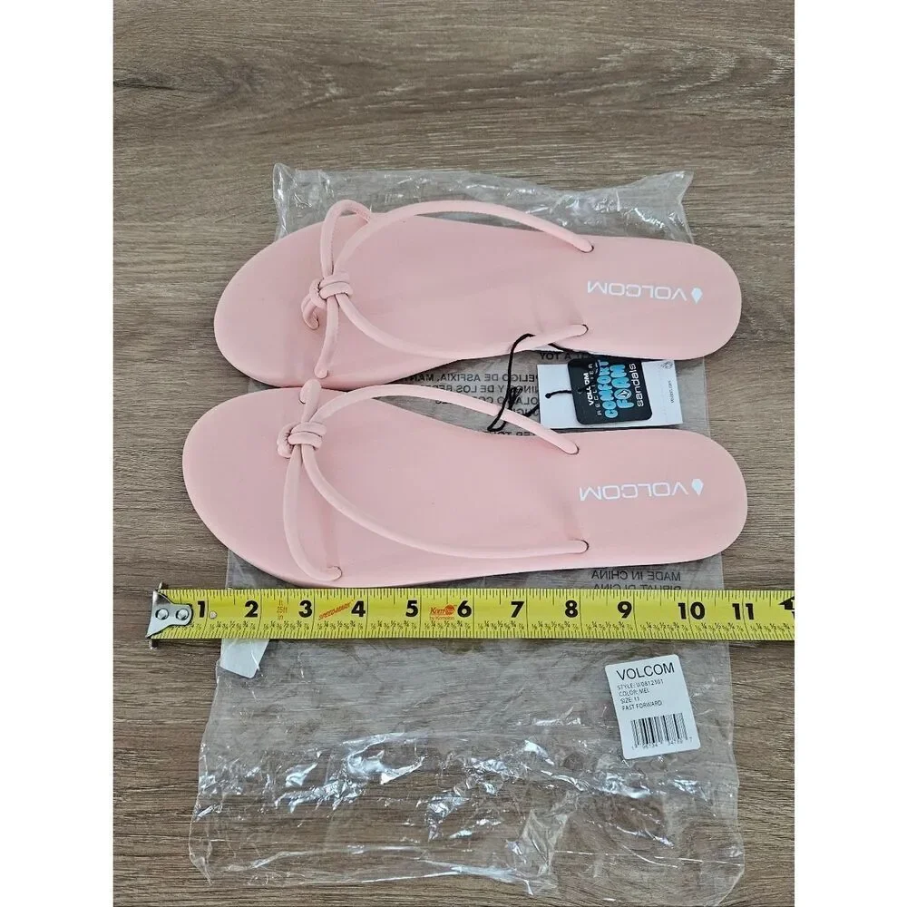 Volcom Women’s Pink Sandals Size 11